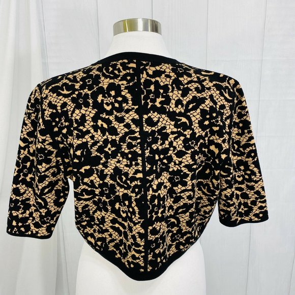 Michael Kors L Shrug Bolero Cardigan Cropped - Picture 5 of 9